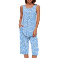 thumbnail image 1 of Baikeli Womens Sets Clearance Sale Two Piece Outfits for Women Plus Size Suits Striped Tops Drawstring Waist Pants Jogger Sets with Pockets Matching Wide Leg Pants Sets for Women, 1 of 7