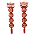 thumbnail image 4 of GUOOL Chinese New Year Spring Couplets Non Woven Bendable Red Color C, 4 of 9
