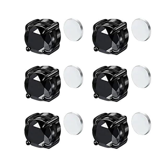 Magnetotherapy Earrings Non Piercing Acupressure Jewelry Set for Men and Women