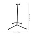 thumbnail image 2 of UPOUART 1Pc Black Guitar Stand Vertical Display Frame Foldable Portable Guitar Storage Holder, 2 of 8