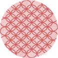 thumbnail image 1 of Ahgly Company Tapis Rond Lavable en Machine Intérieur Transitionnel Rouge Clair Rose, 7 Pieds Rond, 1 of 7