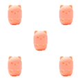 thumbnail image 1 of relayinert And Organize Cat Shaped Sponges Washable And Reusable Storage Box Bottom light orange 5Set, 1 of 6