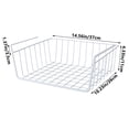 thumbnail image 3 of Clearance Sale - Hanging Under Shelf Storage Basket, Adjustable Under Cabinet Add-on Storage Racks Slide-in Baskets Organizer for Laundry Room Kitchen Pantry Desk Bookshelf, 3 of 6