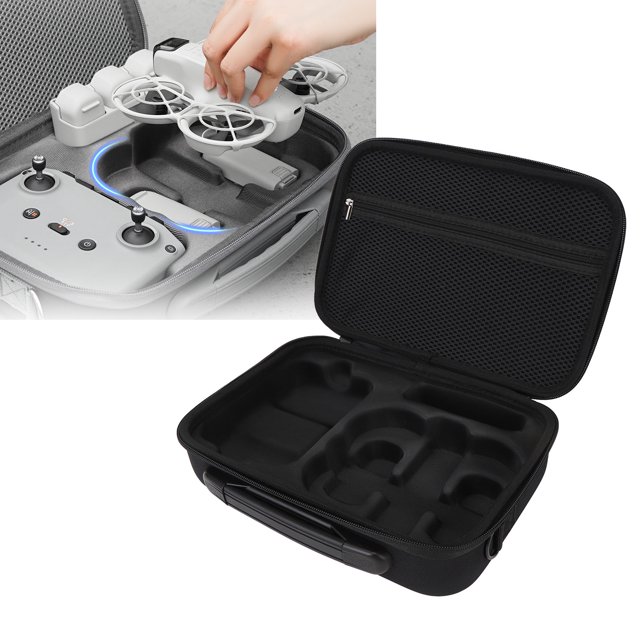 Étui de Transport pour Neo, Coque Rigide Portable, avec Bandoulière, pour Drone, Télécommande, Piles, Hub de Chargement