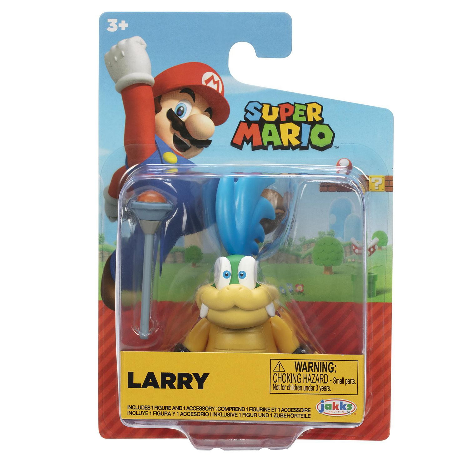 Figurine Nintendo de 2,5 pouces - Larry Koopa