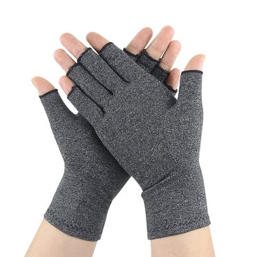 Arthritis Gloves Compression Gloves Fingerless for Men & Women Arthritis Joint Pain Relief