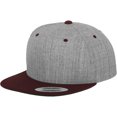 thumbnail image 1 of Yupoong Casquette Snapback Premium Classique pour Hommes 2 Tons, 1 of 2