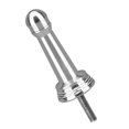 thumbnail image 3 of Reel Stand Lightweight Balancer Body Keeper Stand Support with Hole Repair Parts Silver, 3 of 8