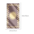 thumbnail image 3 of Qocolhg Serviette de Plage Surdimensionnée - Résistante au Sable, Séchage Rapide, Compacte, Douce et Absorbante - 100 % Microfibre - pour Piscine, Yoga, Voyage, Aventures en Plein Air et Cadeaux, 3 of 8