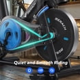 thumbnail image 4 of MERACH Exercise Bike Magnetic Home Stationary Bike with Free App Quiet Indoor Cycling Bike with 270lbs Weight Capacity Dumbbell Rack, 4 of 9