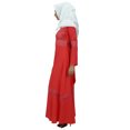thumbnail image 2 of Bimba Robe Abaya Maxi à Manches Kimono pour Femmes Musulmanes Pashmina Jilbab avec Hijab, 2 of 7