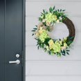 thumbnail image 2 of Langgg Front Door Wreath Decorative Artificial Flower decor spring for Window Hanging Decor, 2 of 9