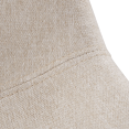 thumbnail image 3 of Bouclair Beige Fabric and Wood Dining Chair, 3 of 5