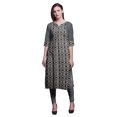 thumbnail image 1 of Bimba Robe Kurti Longue en Coton Imprimé Tunique Droite Robes pour Femmes Haut Indien-X-Grand, 1 of 6