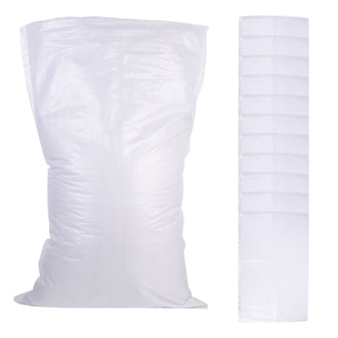 MasteelfCA 16 Pcs Sacs de Sable Vides Sacs de Sable Tissés Sacs de Sable de Protection contre les Inondations pour Ouragan