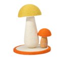 thumbnail image 2 of Poteau d'Escalade pour Chaton, Champignon à Griffer, Meuble Interactif Doux pour la Peau, Structure Robuste, Mignon pour Intérieur, 2 of 8