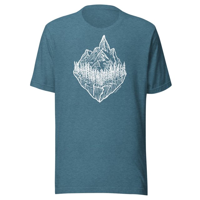 Mountain & Trees - Unisex t-shirt
