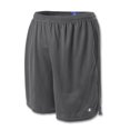 thumbnail image 1 of Champion Mens Long Mesh Shorts with Pockets, S, Granite, 1 of 3