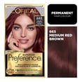 thumbnail image 1 of L'Oréal Paris Superior Préférence, Coloration Permanente, 665 Châtain Moyen Rouge, 1 kit, 1 of 9