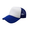 thumbnail image 1 of 6-Pack Trucker Hat Adjustable Cap (White & Blue), 1 of 2