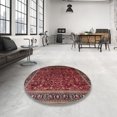 thumbnail image 3 of Ahgly Company Indoor Rectangle Traditional Dark Gold Brown Persian Area Rugs, 2' x 5', 3 of 6
