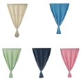 thumbnail image 3 of Magic Sticker Star Print Shading Blackout Curtain Printing Window Reducing Blinds Printing Window Drapes Living Room Noise Reducing Blinds, 3 of 8