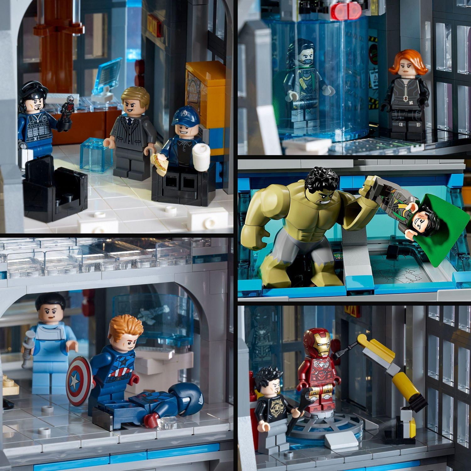 LEGO Super Heroes Marvel La tour des Avengers 76269 Ensemble de construction (5201 pièces)