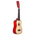 thumbnail image 1 of Mini 21inch 6 Strings Acoustic Guitar Musical Instrument Gift Guitar Musical Instrument 21inch Wood, 1 of 9
