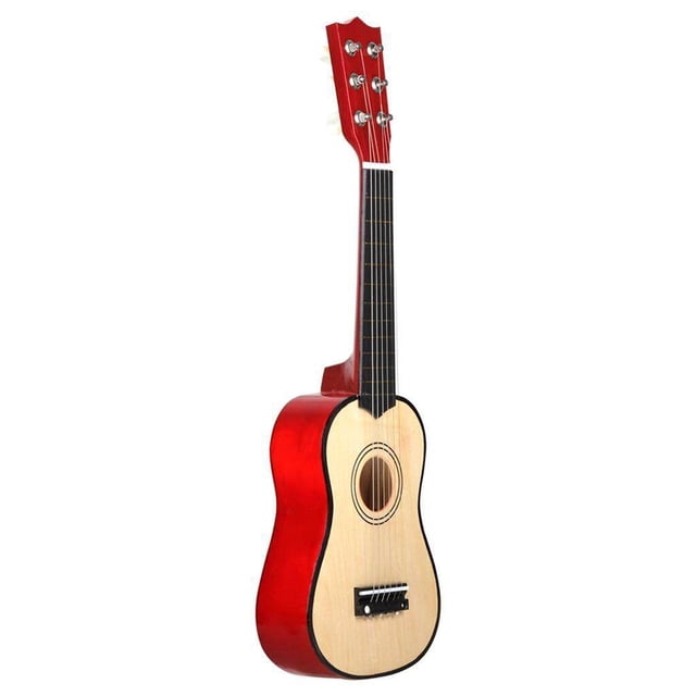 Mini 21inch 6 Strings Acoustic Guitar Musical Instrument Gift Guitar Musical Instrument 21inch Wood