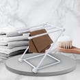 thumbnail image 5 of Storage Rack Folding Fabric Vertical Light Kitchen Countertop Kitchen Cloth And Support For Towels For Efficient Organization Space Saving, 5 of 5
