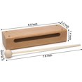 thumbnail image 5 of Instrument de Musique en Bois avec Rythme de Percussion en Bois Massif de Maillet S, 5 of 5