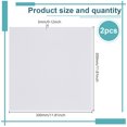 thumbnail image 2 of 2pcs White PVC Foam Board Square Craft Foam 11.8"x11.8" Foam PVC Sheet Poster Board Lightweight Rigid Mount Board for Signboards Displays Crafts Modelling Art Framing Screen Printing, 2 of 7