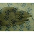 thumbnail image 4 of oneOone Viscose Chiffon Fabric Leaves & Floral Block Print Fabric BTY 42 Inch Wide, 4 of 5
