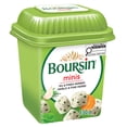 thumbnail image 1 of Boursin Minis Garlic & Fine Herbs, 1 of 5