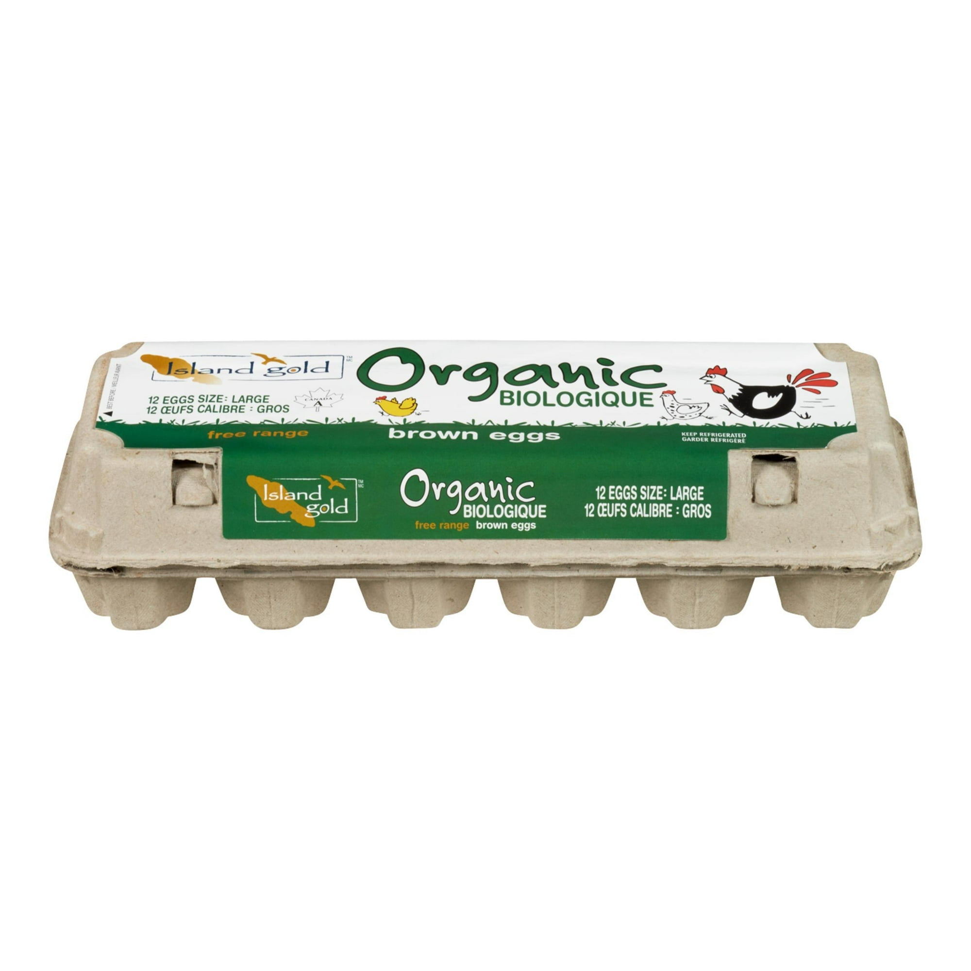 Island Gold Gros Ouefs Biologique