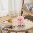 thumbnail image 2 of TIELUTT Mignonne Popova Jouet Compagnon de Table Poupée Poupée Pingouin Panda Piglet Poupée Petite Poupée Ornements, 2 of 4