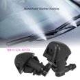 thumbnail image 3 of 1 Pair Auto Front Windshield Automotive Car Replacing Lightweight Washer Nozzle Professional Removable Replacing Cleaning Nozzles Replacement for Pilot MK2 2009-2015, 3 of 9