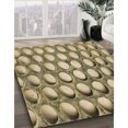 thumbnail image 3 of Ahgly Company Tapis d'Intérieur Lavable en Machine Carré Transitionnel Chêne Brun, 7 Pieds Carré, 3 of 7