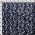 thumbnail image 3 of oneOone Viscose Chiffon Fabric Leaves|Floral & Paisley Block Printed Craft Fabric BTY 42 Inch Wide, 3 of 4