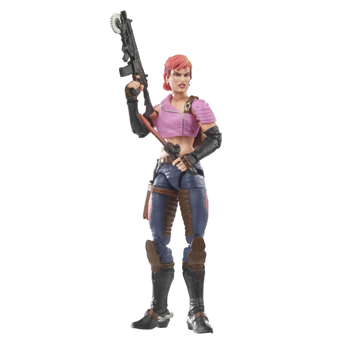 G.I. Joe Classified Series, figurine Zarana 48 de collection premium de 15 cm avec accessoires multiples, emballage spécial