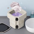 thumbnail image 5 of EGNMCR Portable Washing Machine Machine Wash Small Washing Machine Portable Home Folding Underwear Underwear Washing And Stripping Integrated Lazy Folding washing machine, 5 of 5