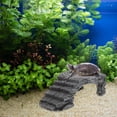 thumbnail image 4 of KAKOWELY 1pc Turtle Basking Platform Resin Climbing Platform Tortoise Resting Platform,7.87"X5.51"X3.15", 4 of 4