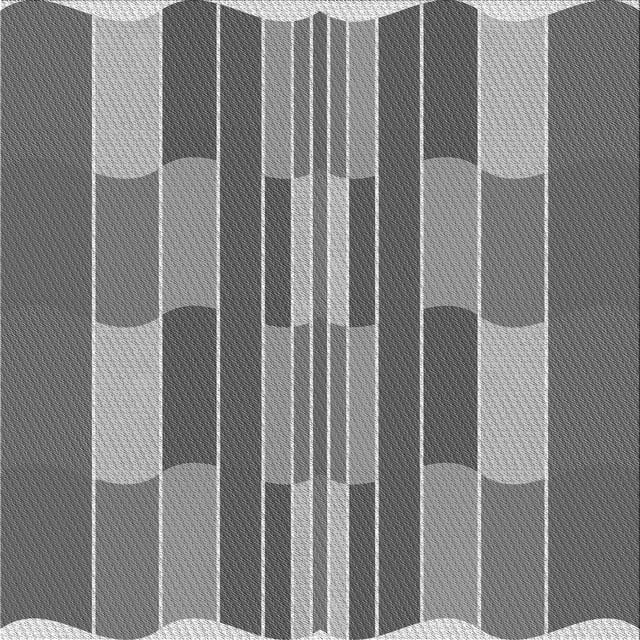 Ahgly Company Tapis d'Intérieur Lavable à la Machine, Carré, Transitionnel, Gris Gray, Tapis de Zone, 5 Pieds Carré