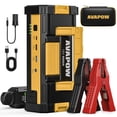 thumbnail image 1 of AVAPOW 6000A Car Battery Jump Starter, Portable Car Jump Starter with Dual USB Quick Charge and DC Output, 12V Jump Pack with Built-in LED Bright Light, Yellow, 1 of 7