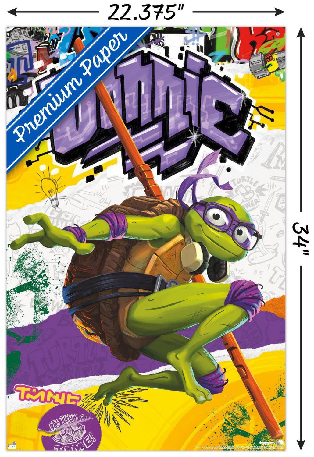Teenage Mutant Ninja Turtles: Mutant Mayhem - Donatello Wall Poster