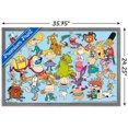 thumbnail image 2 of Nickelodeon Characters Wall Poster, 14.725" x 22.375" Framed, 2 of 4