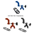 thumbnail image 4 of Outil Portable d'Alignement de Roue de Vélo en ABS - Mini Support de Dévoilage pour Réparation de Bicyclette, Léger 23 g, Design Compact 55x25x95 mm, Offert en Noir/bleu/orange, 4 of 6