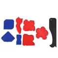 thumbnail image 2 of Silicone Sealant Spreader, Patula Scraper 8pcs Flexible Scraper  For Molding Grouting, 2 of 8