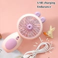 thumbnail image 4 of Dvkptbk Portable Fan Summer Refreshing Handheld Fan with Led Portable USB Charging Light Mini Fan, 4 of 6