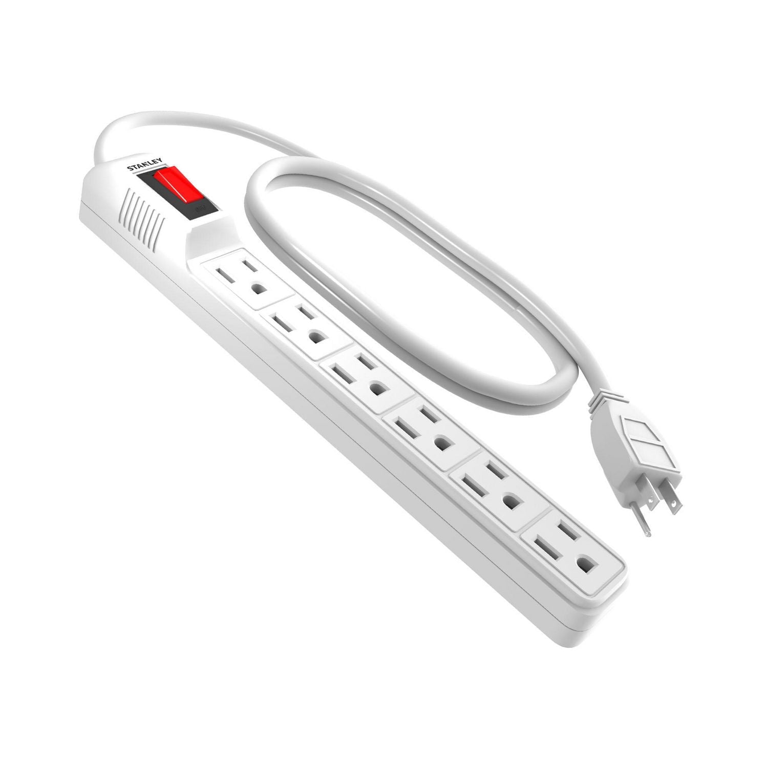Stanley PowerMax 6-Outlet Power Strip